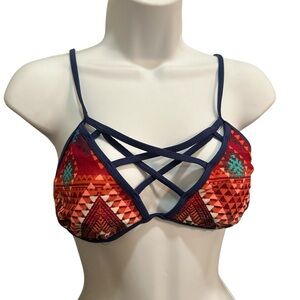 Aztec‎ Western Print Bikini Swim Top